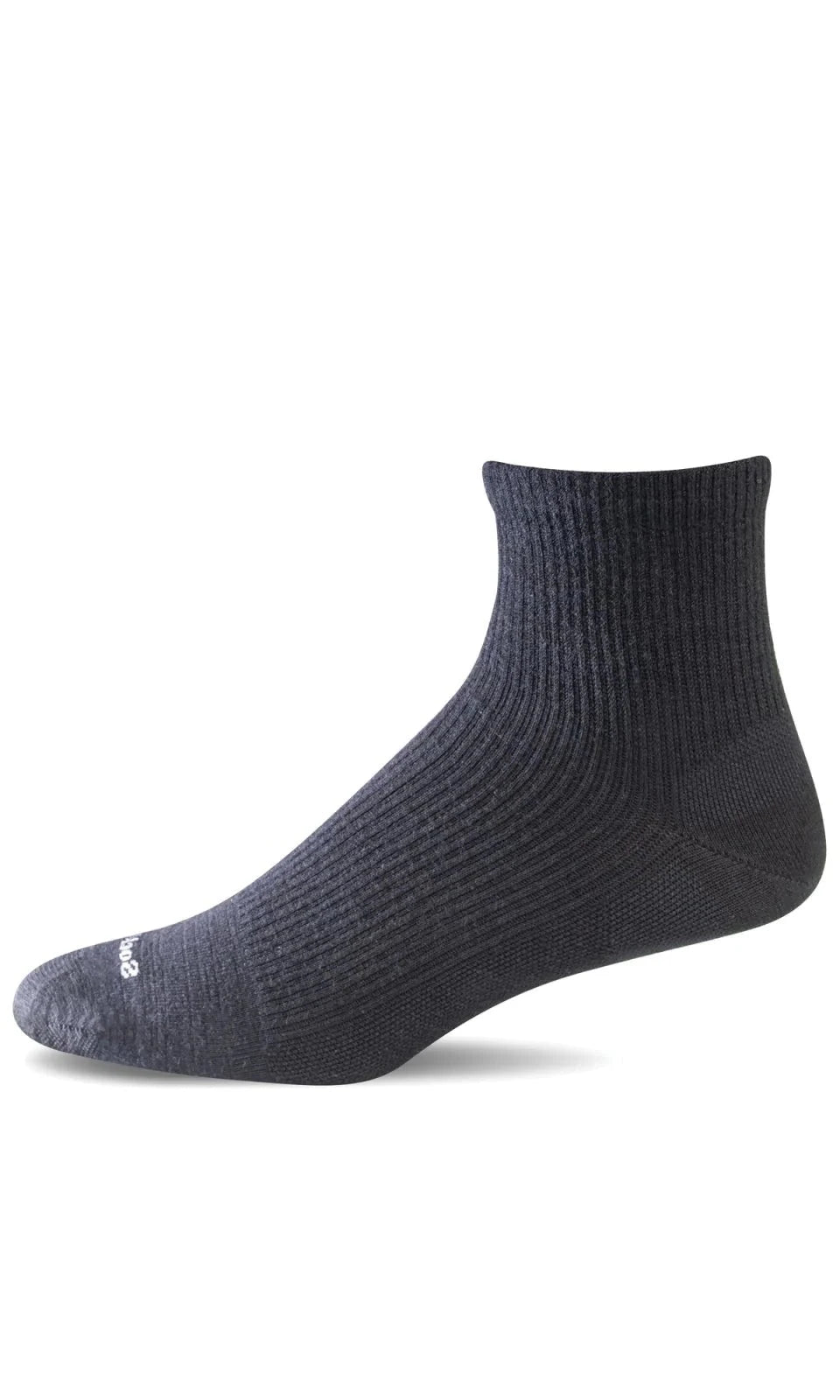 Plantar Relief Quarter | Men | Black - Socks - Sockwell
