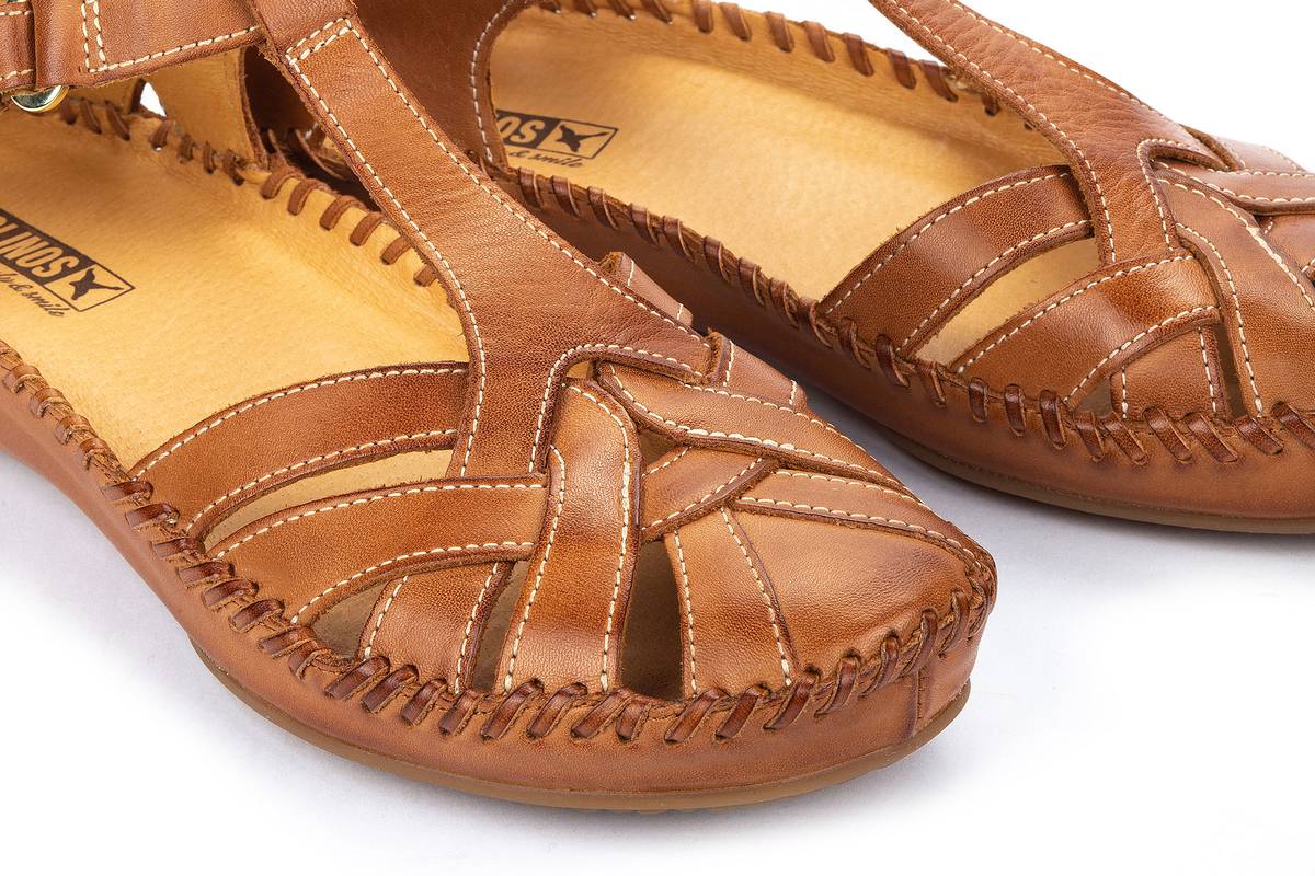 Puerta Vallarta | Weave | Brandy - Sandals - Pikolinos