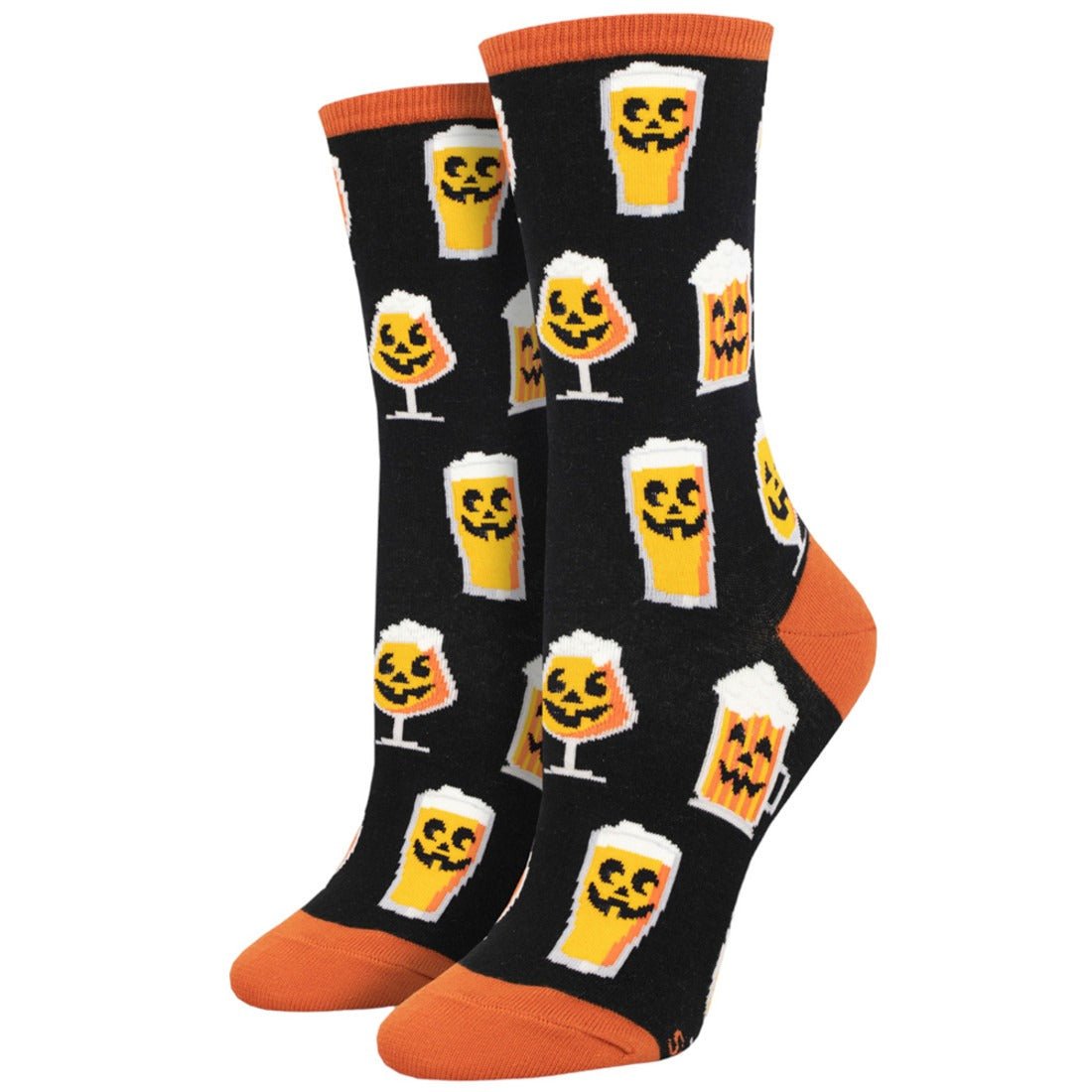 Pumpkin Beer | Black - Socks - Socksmith