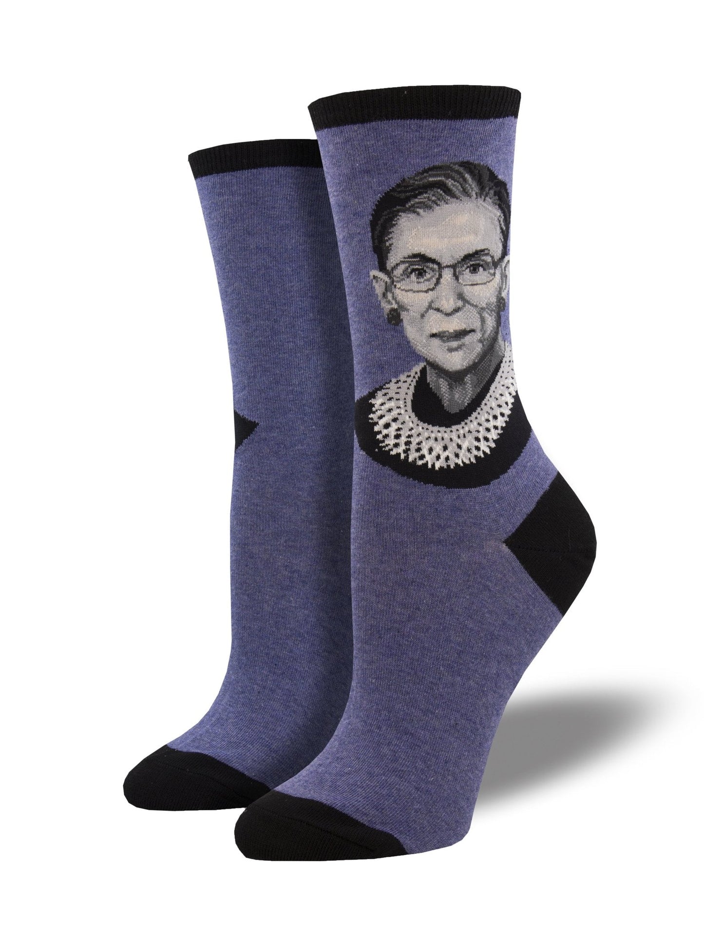 RBG | Women | Blue Heather - Socks - Socksmith