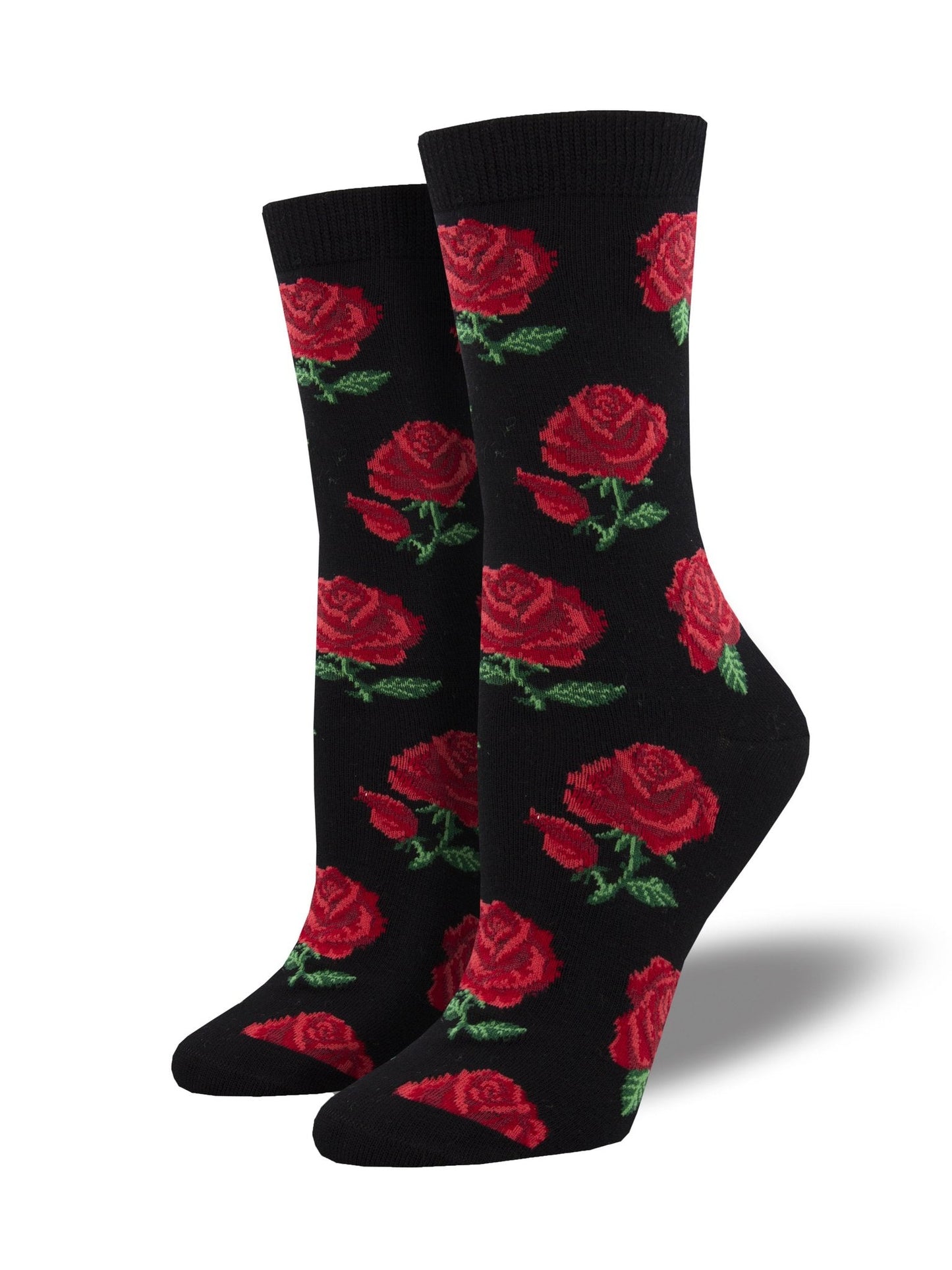 Rosy Toes | Bamboo | Women | Black - Socks - Socksmith