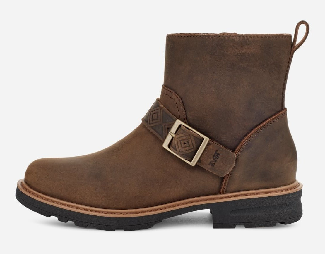 Rowena Buckle | Waterproof Leather | Bison - Boot - Teva