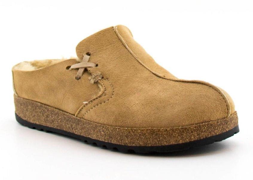 Saskatchewan | Sheepskin | Tan - Slippers - Haflinger