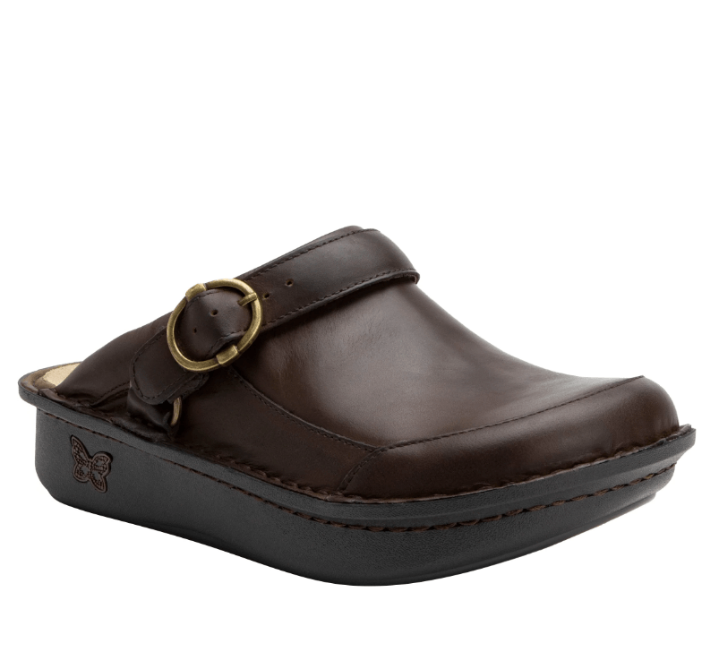 Seville | Leather | Oiled Brown - Clog - Alegria