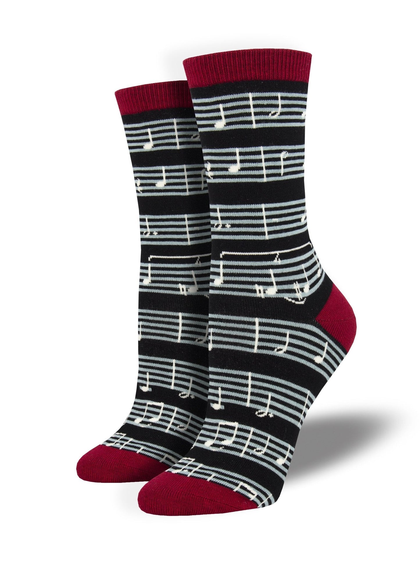 Sheet Music | Bamboo | Black - Socks - Socksmith