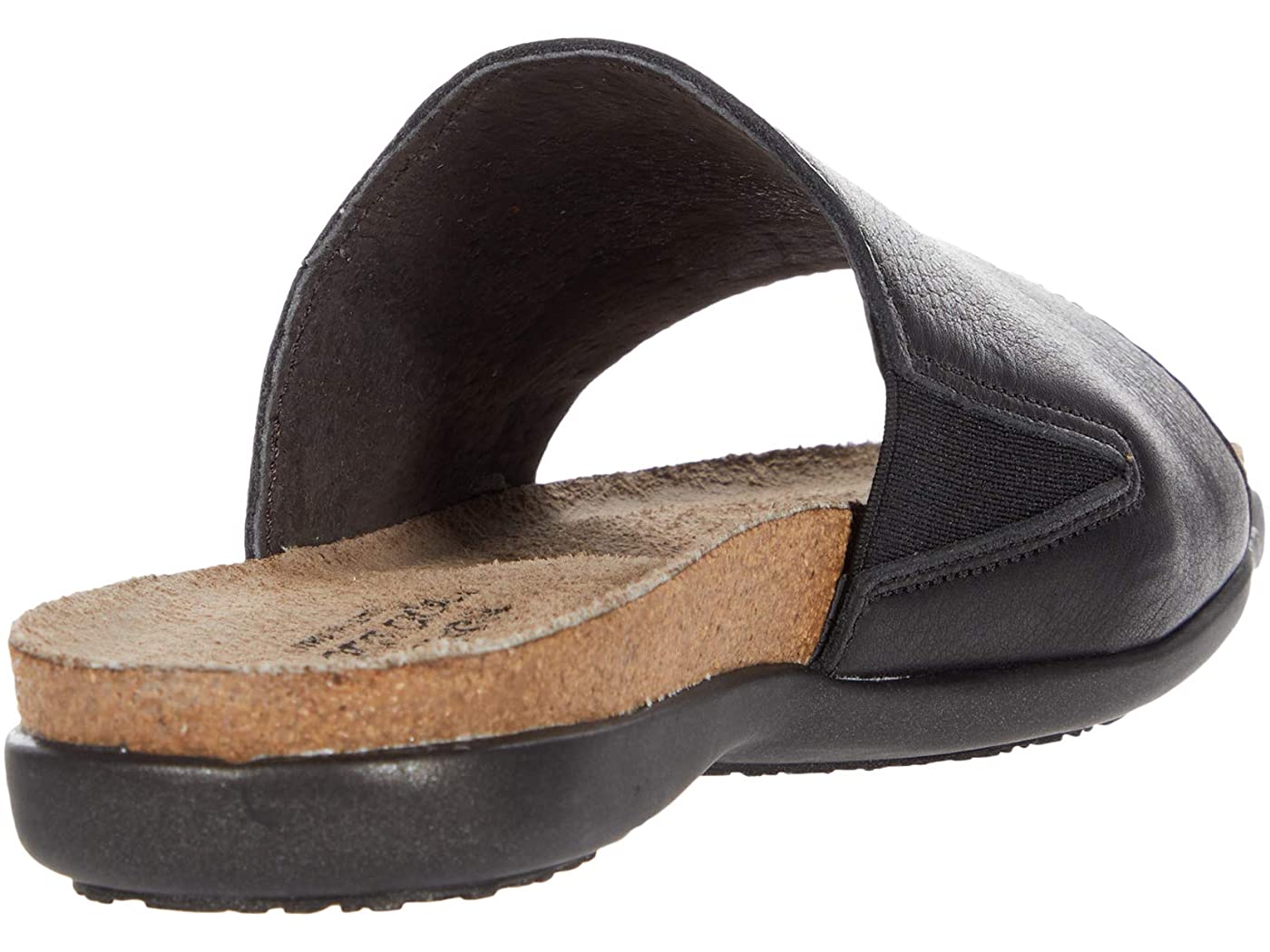 Skylar | Leather | Soft Black - Sandals - Naot