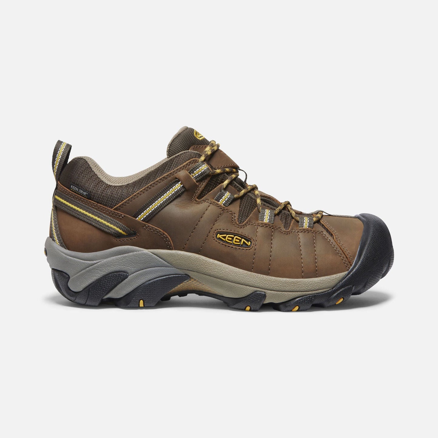 Targhee II Waterproof | Men's | Leather | Cascade Brown/Golden Yellow - Shoe - Keen