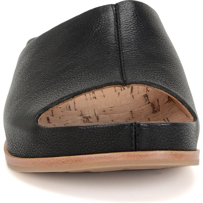 Tutsi | Black | Leather - Sandals - Kork Ease