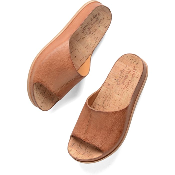 Tutsi | Etiope Brown | Leather - Sandals - Kork Ease