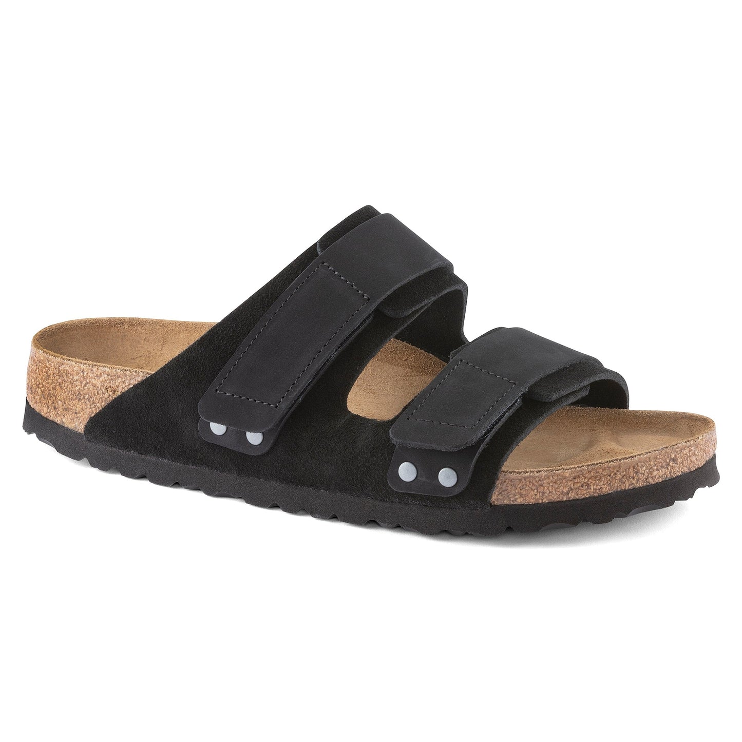 Uji | Suede | Black - Sandals - Birkenstock