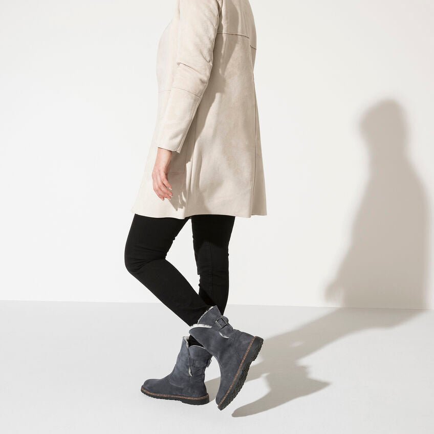 Uppsala | Shearling/Suede | Graphite - Boot - Birkenstock