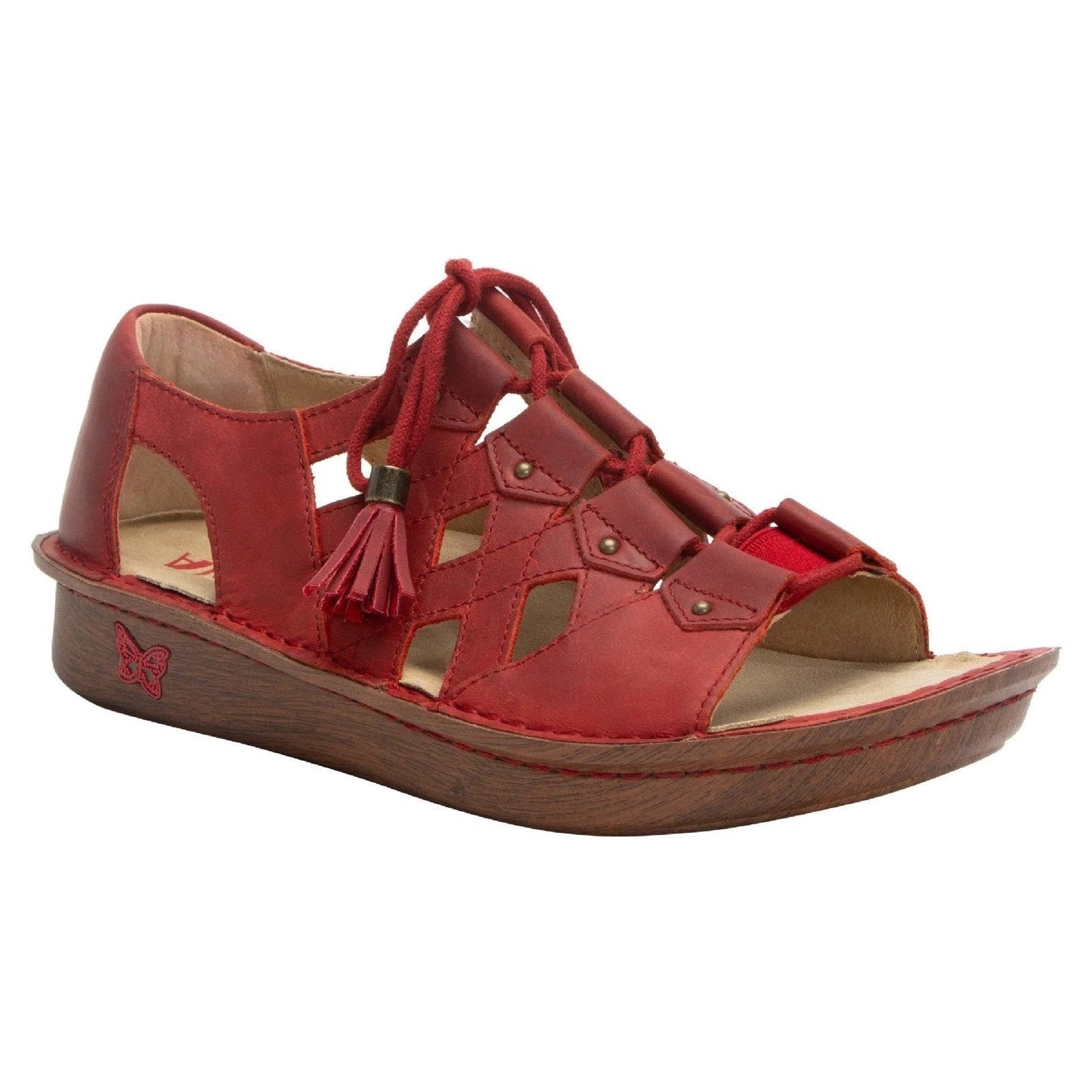 Valerie | Oiled Red - Sandals - Alegria