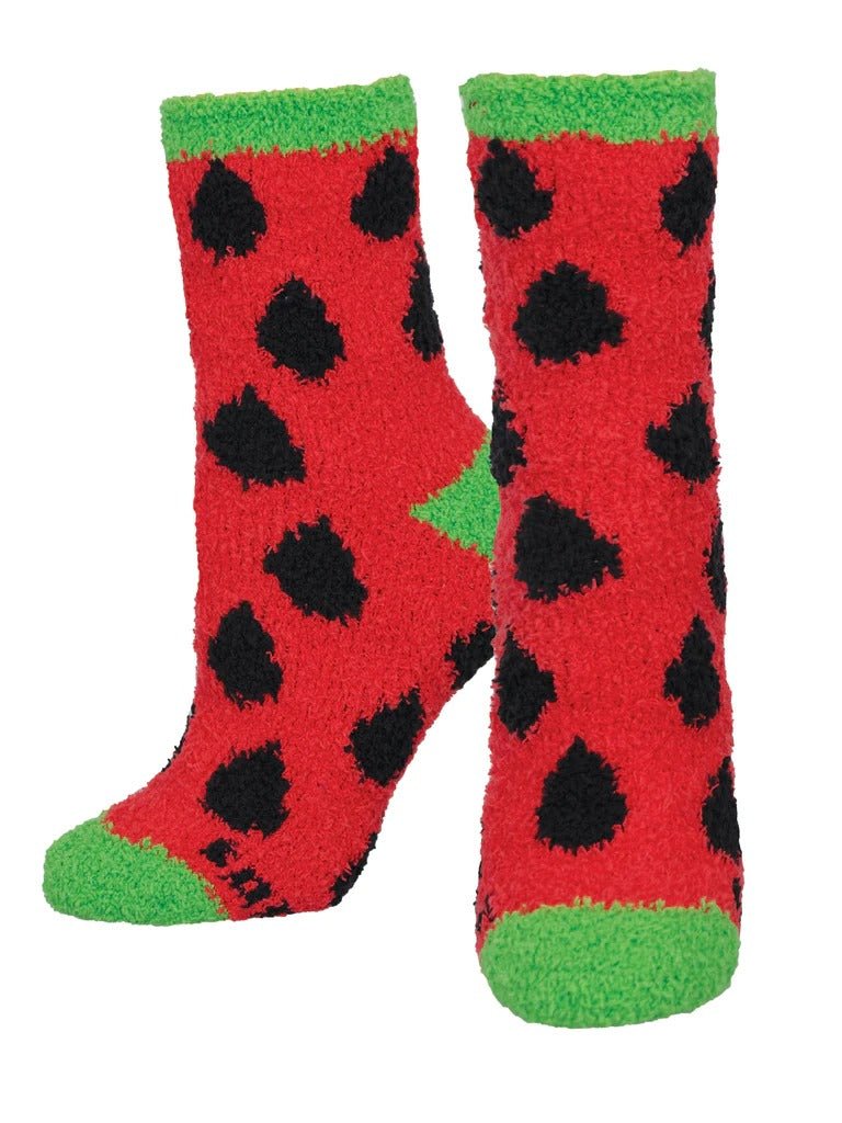 Warm & Cozy Watermelon | Red - Socks - Socksmith