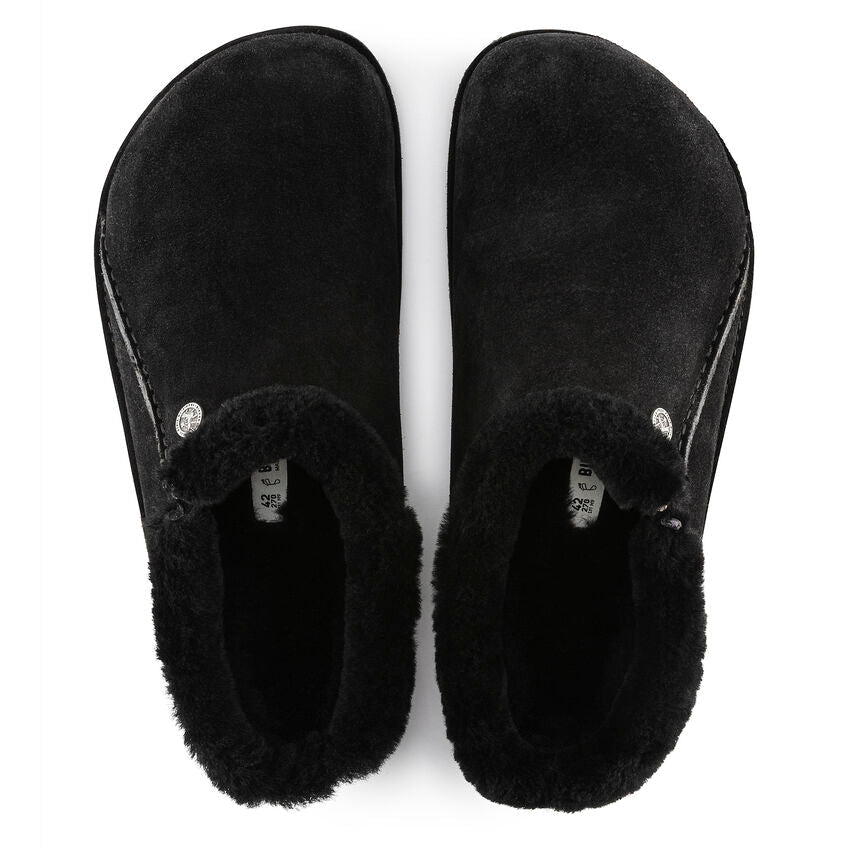 Zermatt Premium | Suede/Shearling | Black - Clog - Birkenstock