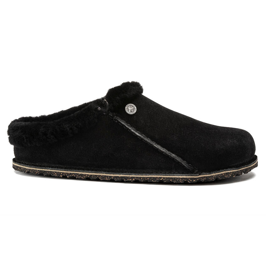 Zermatt Premium | Suede/Shearling | Black - Clog - Birkenstock