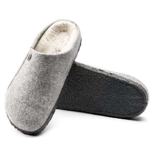 Zermatt Shearling | Wool | Light Gray - Slipper - Birkenstock