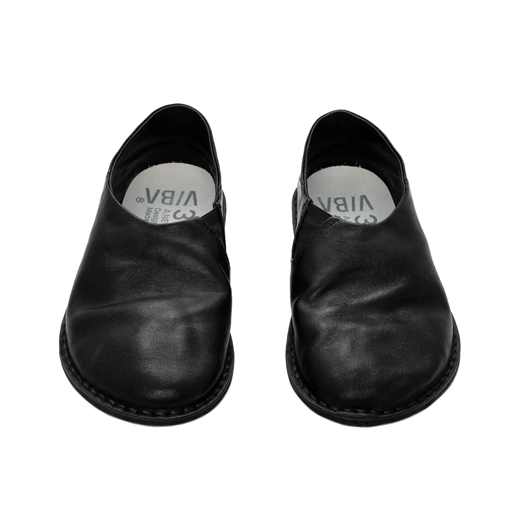 Zuma | Leather | Preto Black - Clog - VIBAe