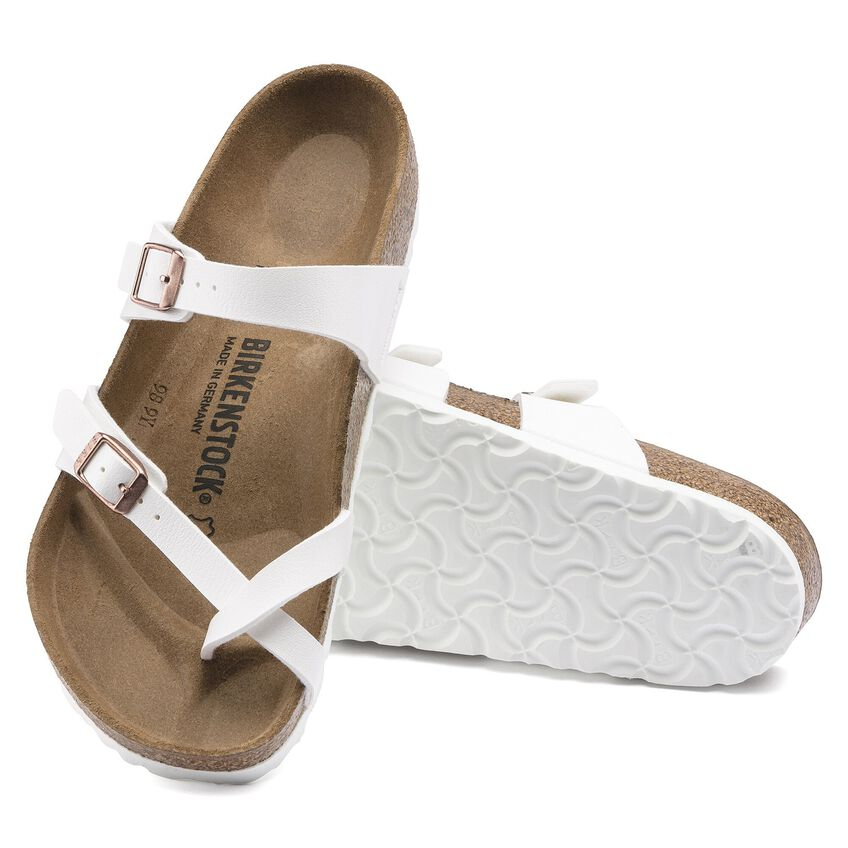 Mayari | Birko-Flor | White - Sandals - Birkenstock