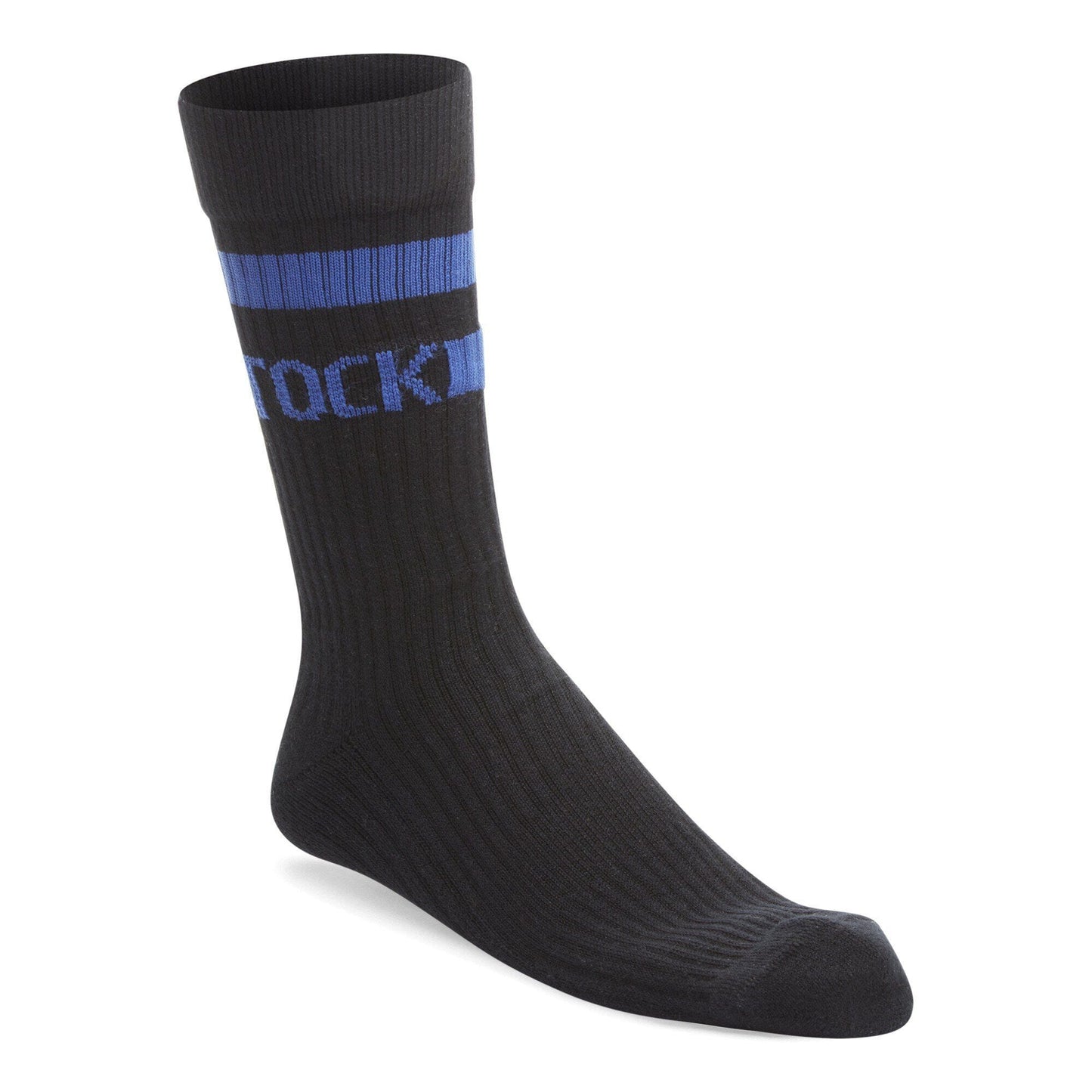 Cotton Tennis Socks | Black/Blue