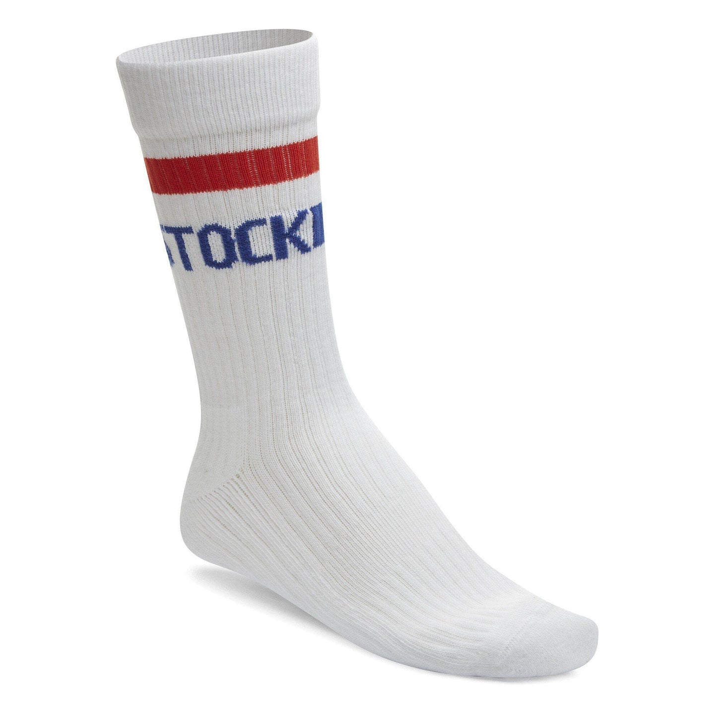 Cotton Tennis Socks | White/Red/Blue