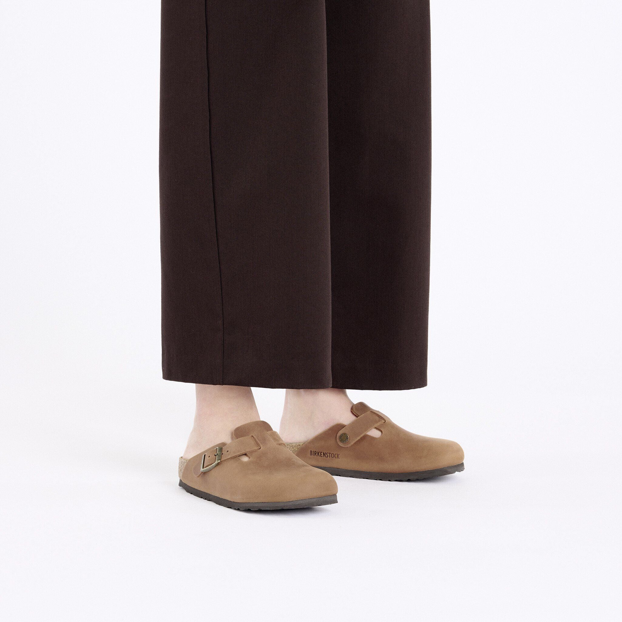 Boston | Oiled Leather | Cognac – Birkenstock Midtown