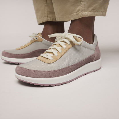 Honnef City | Suede/Textile | Faded Purple