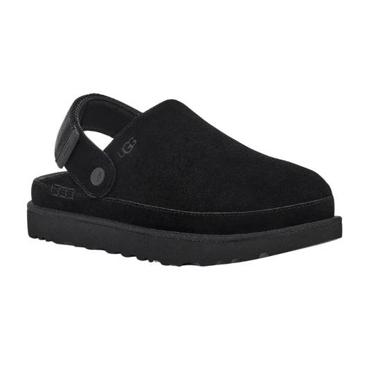 Goldenstar Clog | Women | Suede | Black