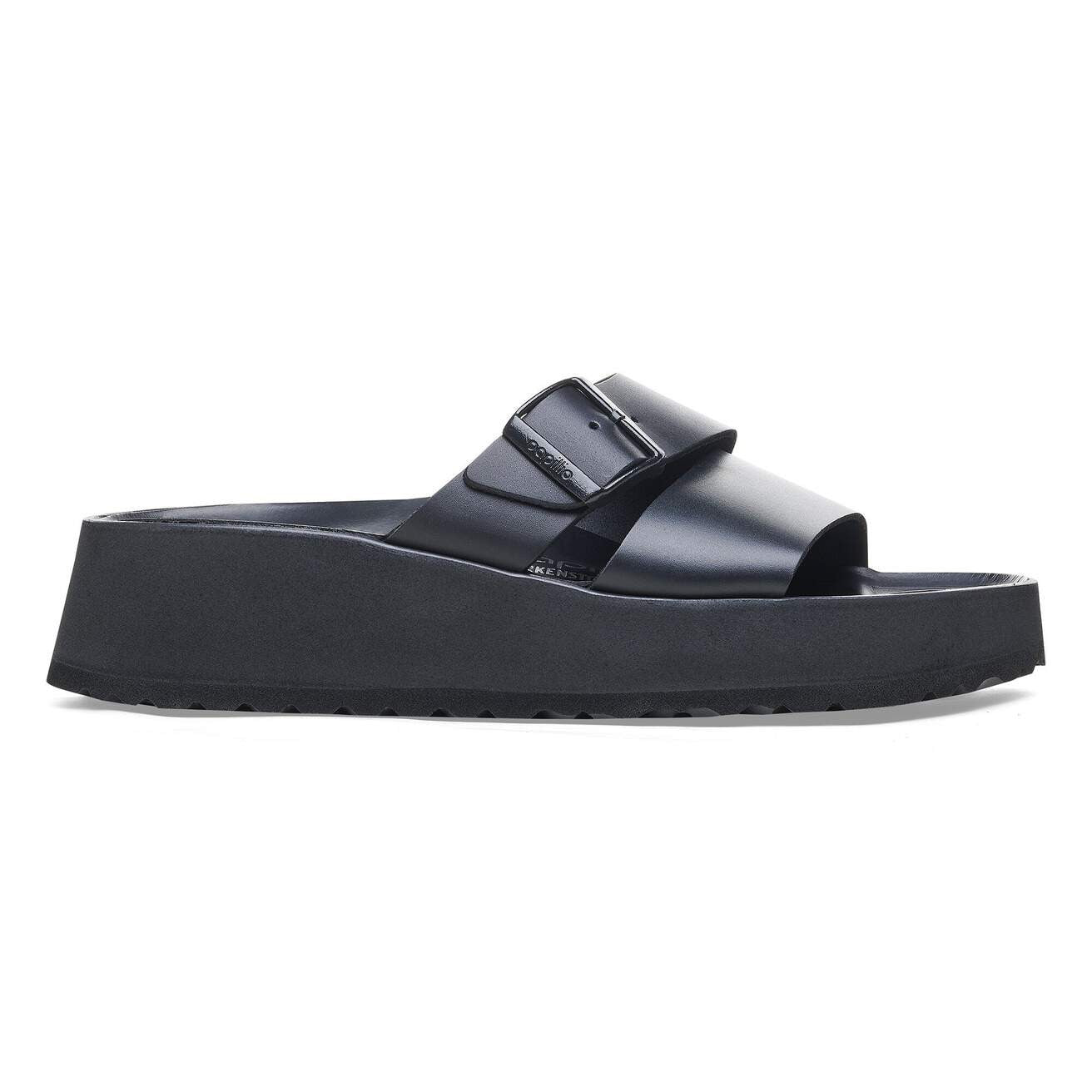 Almina | Leather | Black – Birkenstock Midtown