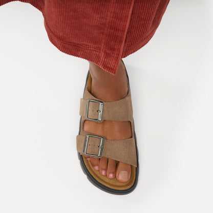 Arizona Chunky | Suede | Gray Taupe