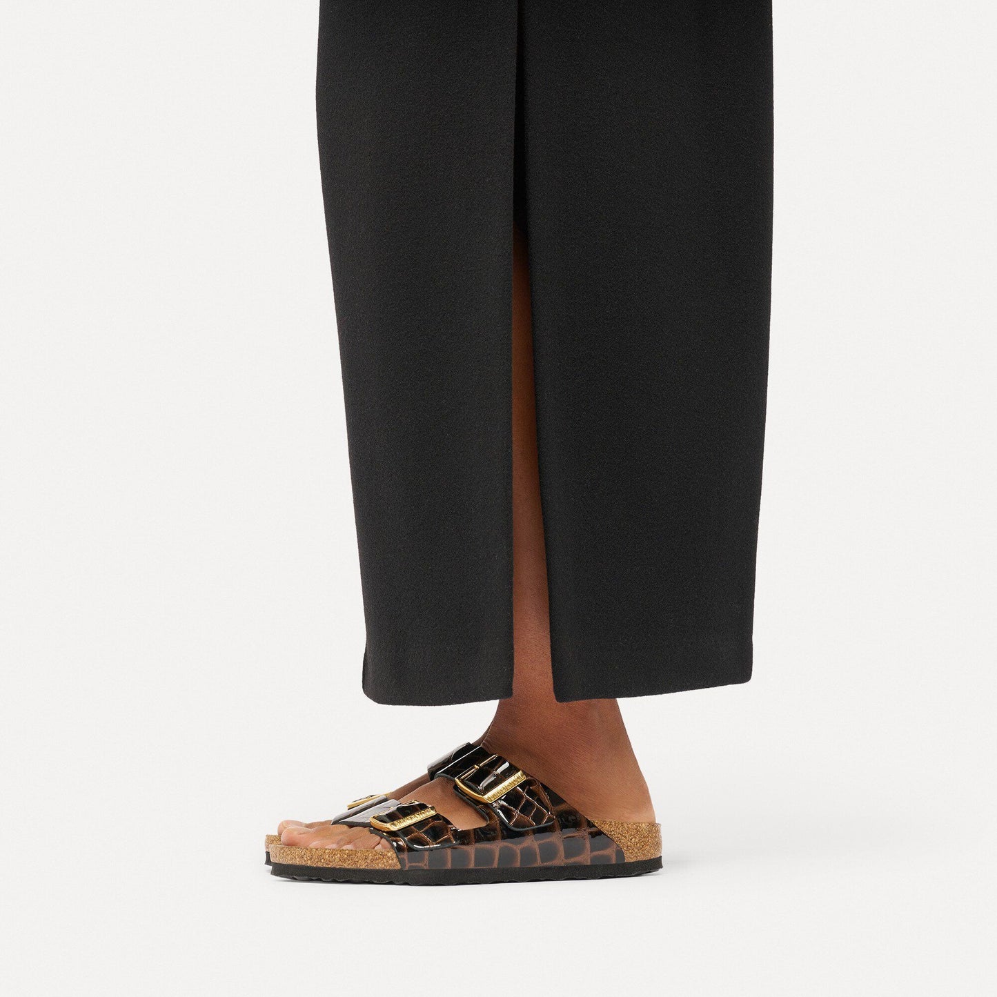 Arizona | Leather/Embossed | Animal Black