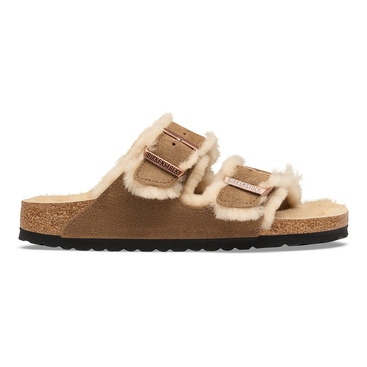Arizona Shearling | Suede | Dark Tea