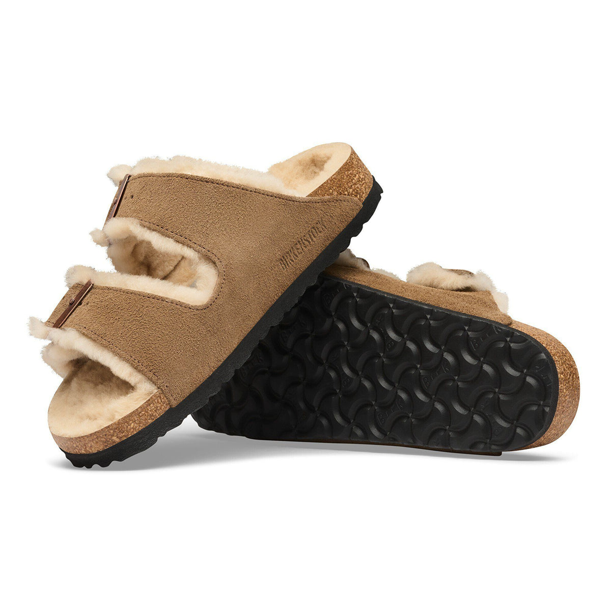 Arizona Shearling | Suede | Dark Tea