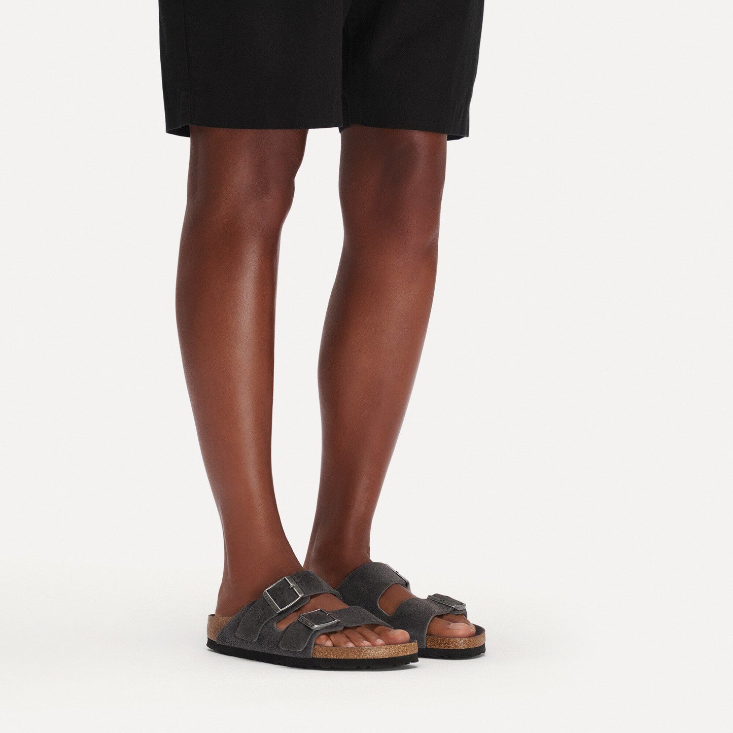 Arizona | Soft Footbed | Suede | Charcoal Tonal