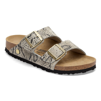 Arizona | Suede | Snake Print Oyster