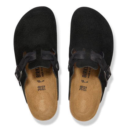 Boston Braid | Suede | Black