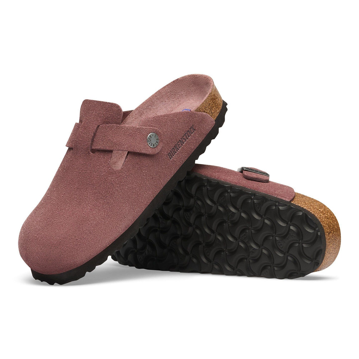 Boston | Soft Footbed | Suede | Pepper Tonal