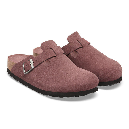 Boston | Soft Footbed | Suede | Pepper Tonal
