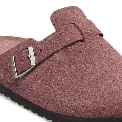 Boston | Soft Footbed | Suede | Pepper Tonal