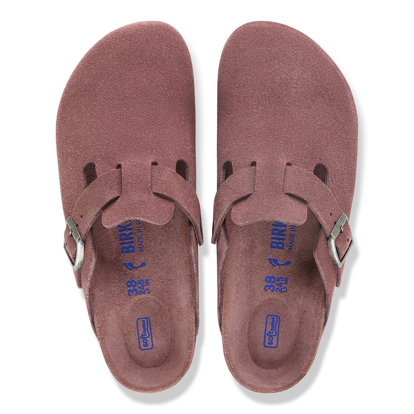 Boston | Soft Footbed | Suede | Pepper Tonal