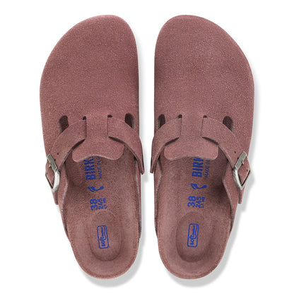Boston | Soft Footbed | Suede | Pepper Tonal
