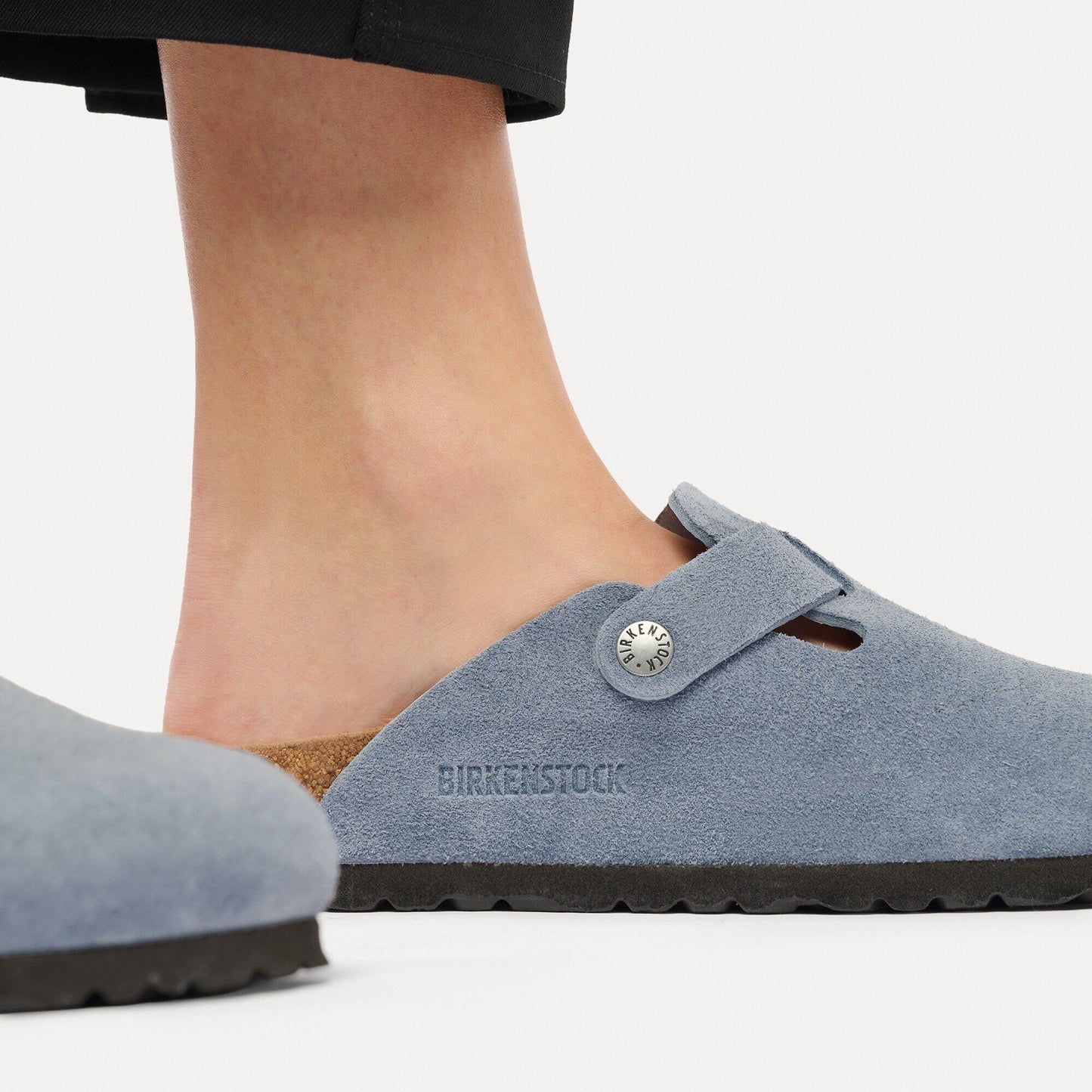 Boston | Suede | Stone Blue