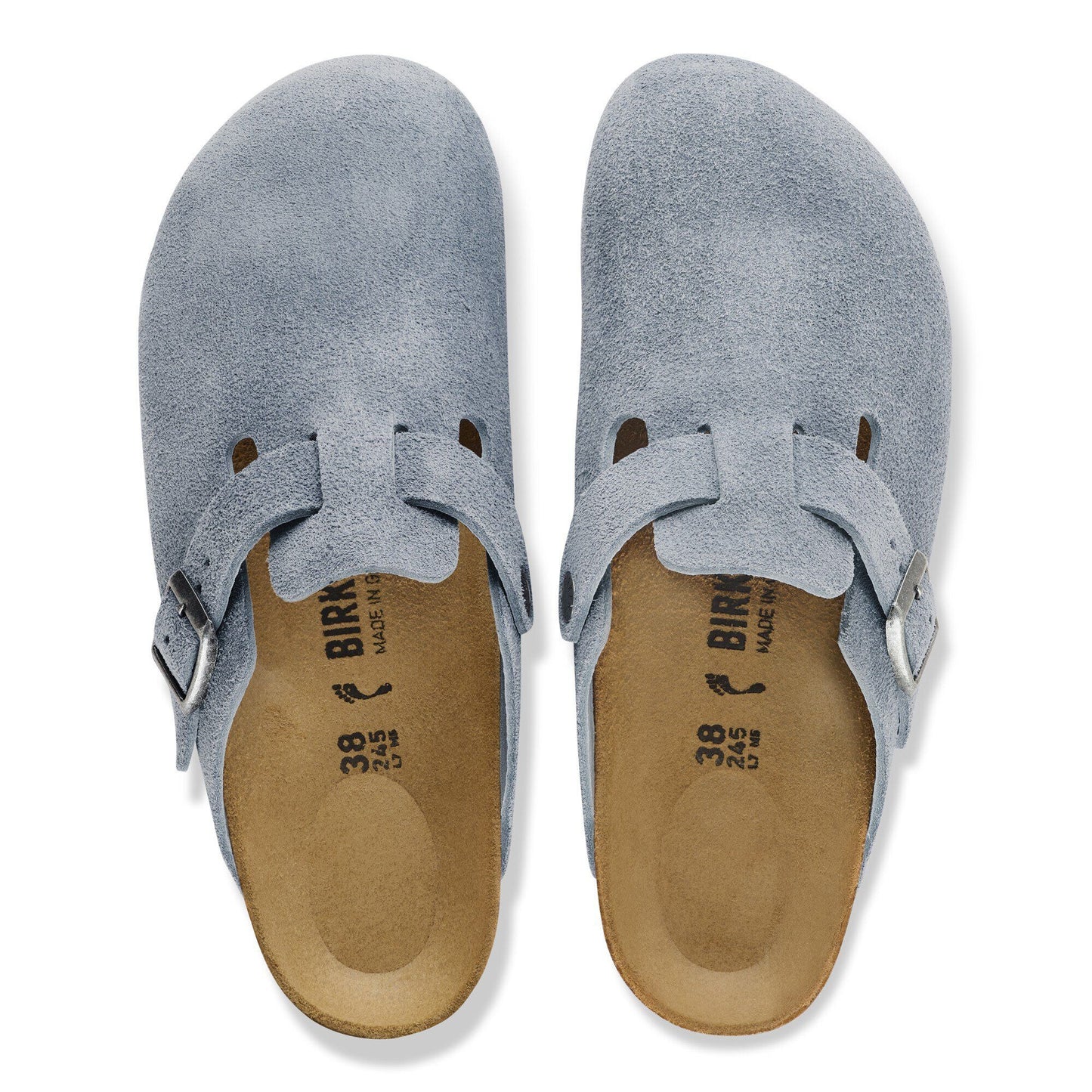 Boston | Suede | Stone Blue