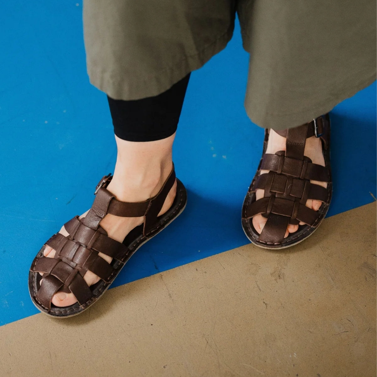 Capri | Leather | Cocoa Brown