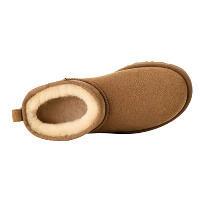 Classic Ultra Mini | Women | Suede/Sheepskin | Chestnut