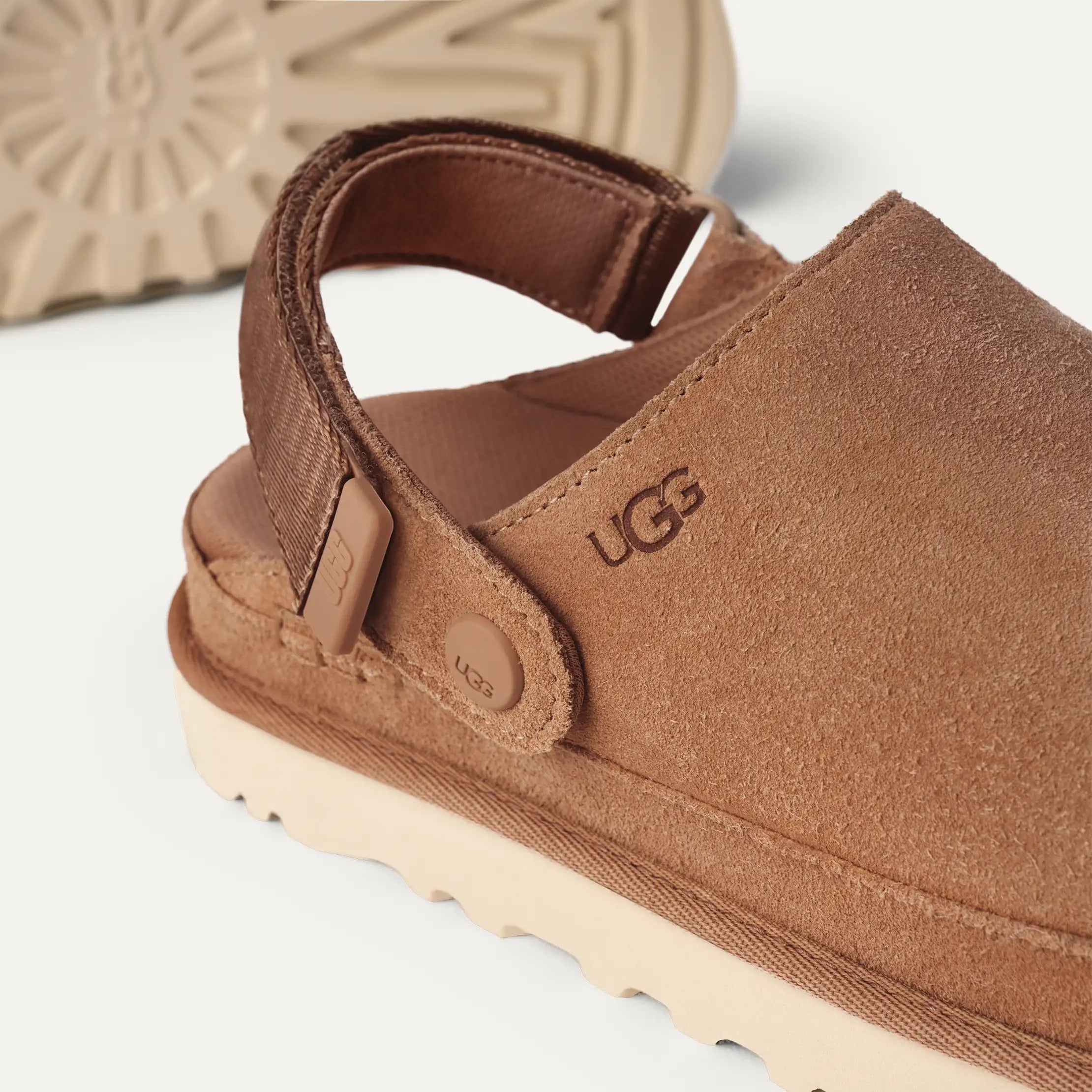 Goldenstar Clog | Women | Suede | Chestnut – Birkenstock Midtown