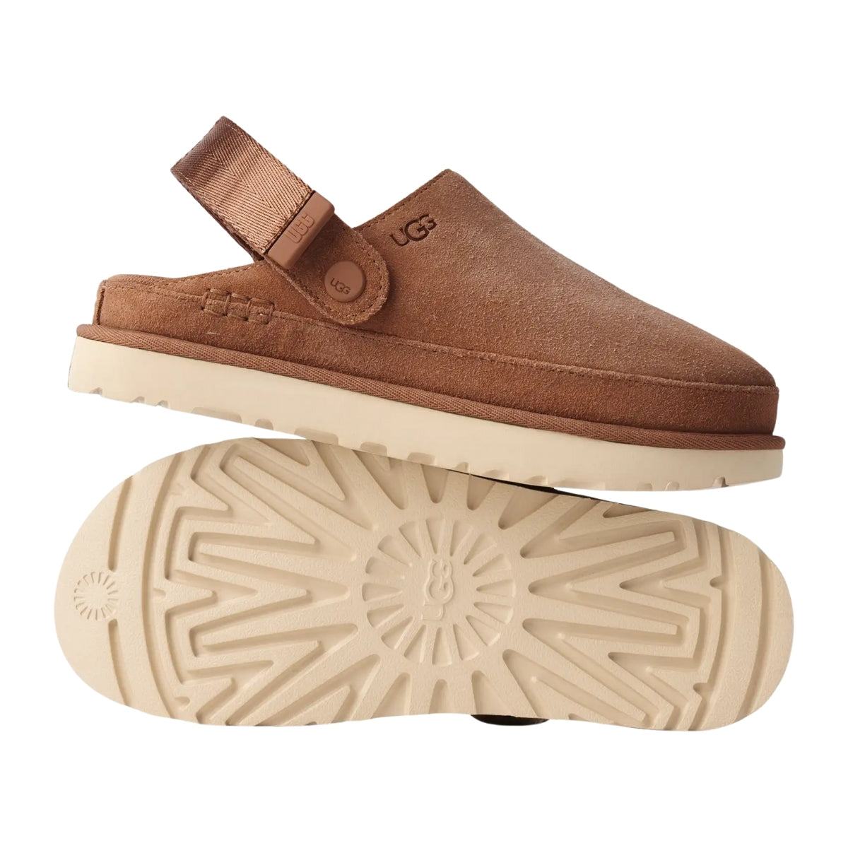 Goldenstar Clog | Women | Suede | Chestnut – Birkenstock Midtown
