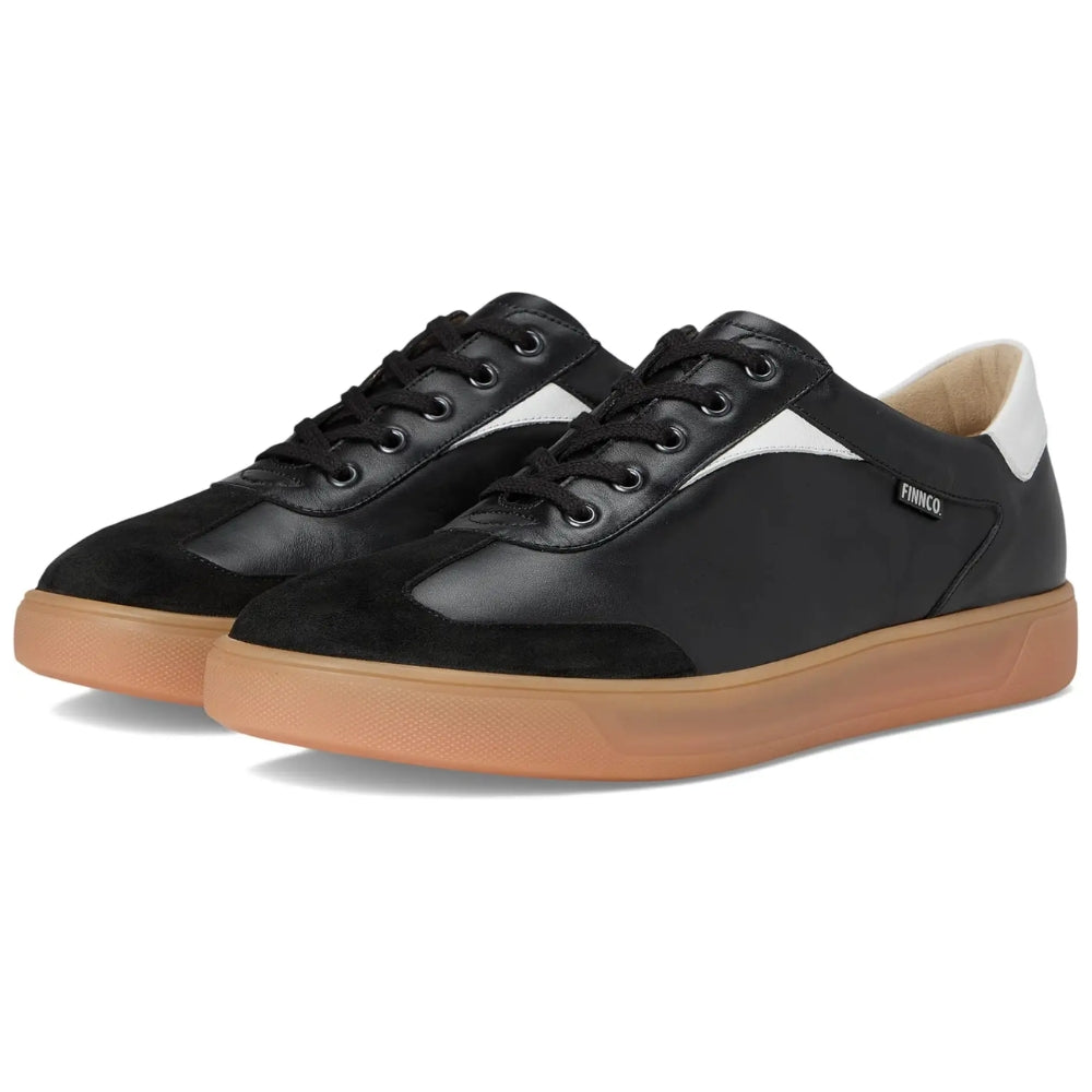 Interlagos | Leather | Black/White