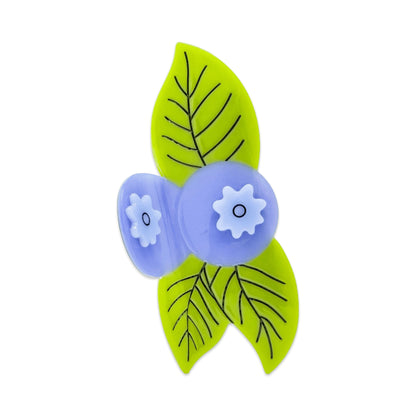 X-Large Blueberry Hair Claw Clip