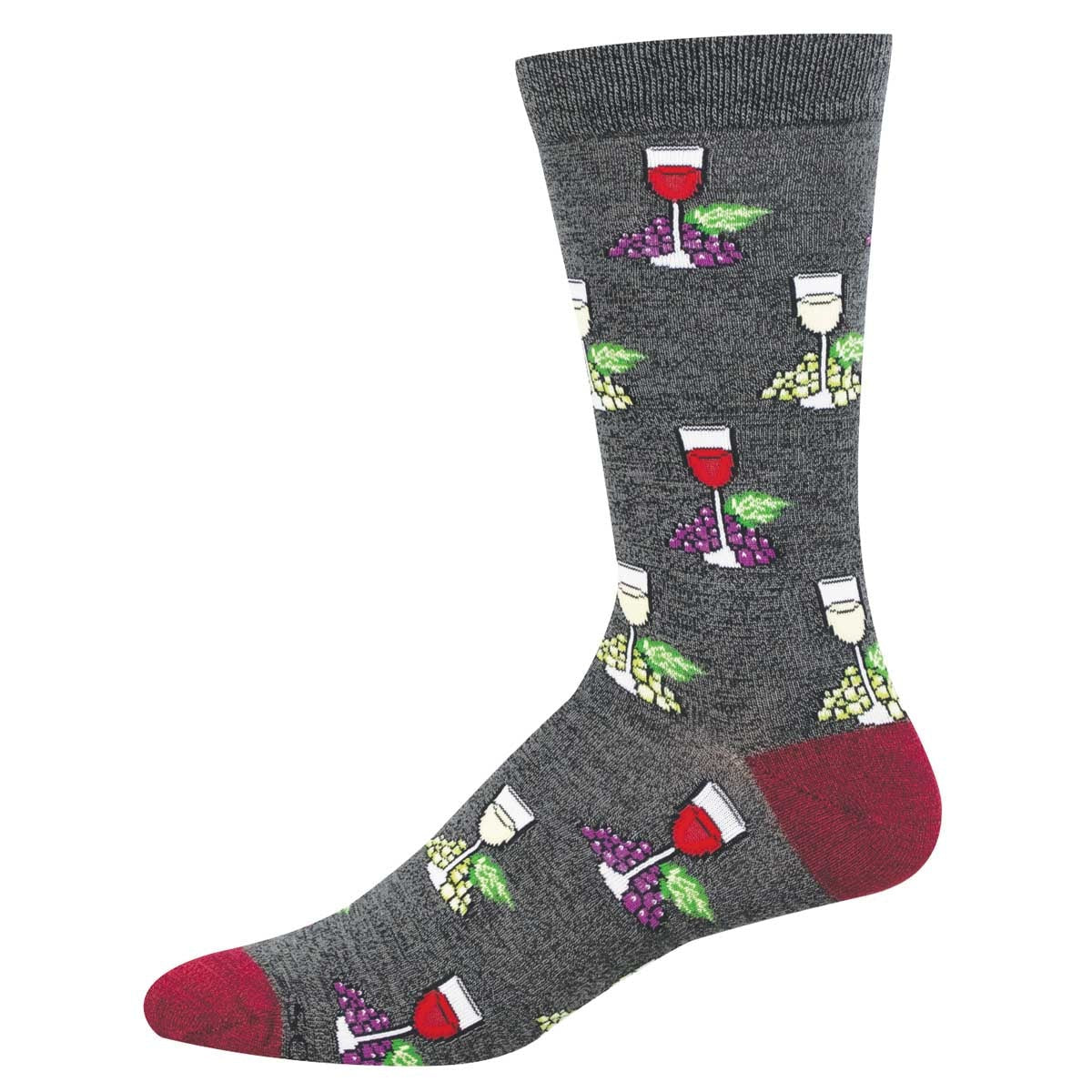 Beautiful Vino | Bamboo | Men | Charcoal Heather
