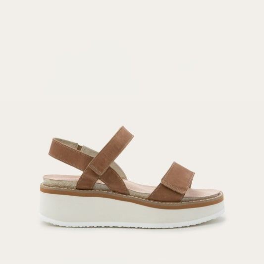 Meringue | Leather | Latte Brown w/ Off White Sole